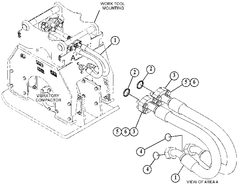 LINES GP-WORK TOOL 5874297 CAT