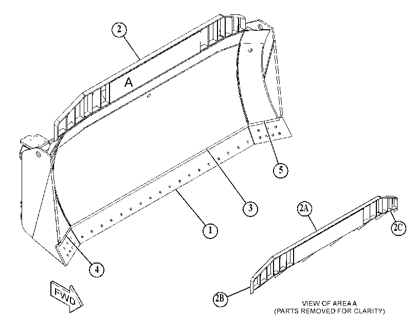 BLADE GP-SEMI-UNIVERSAL 5740819 CAT