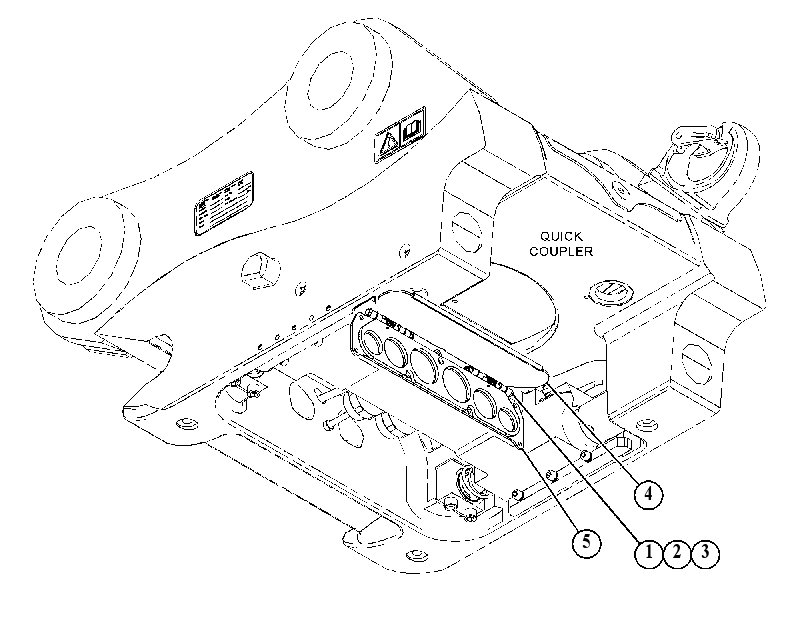 COVER GP-QUICK COUPLER 5829889 CAT
