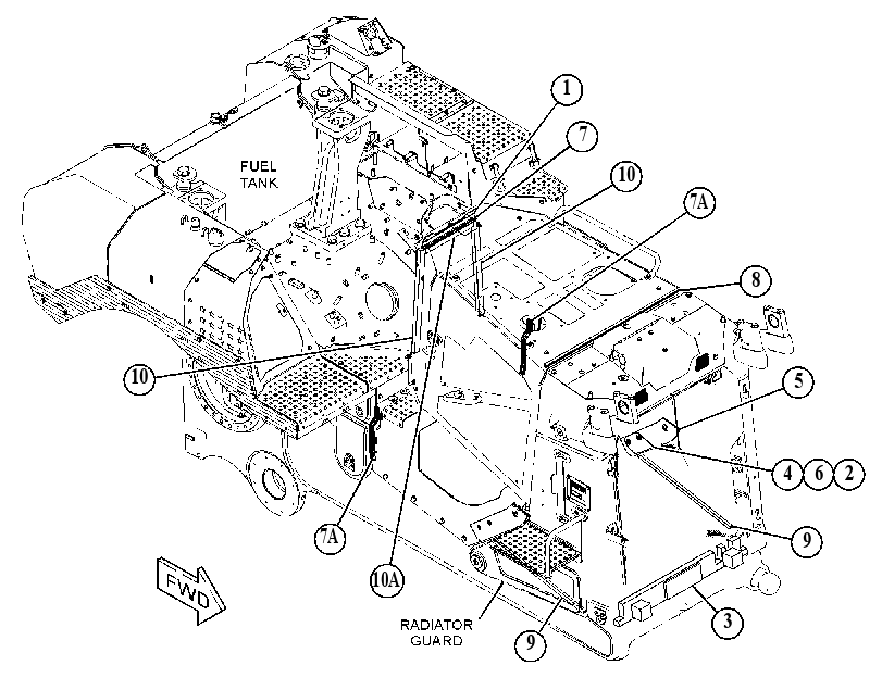 SEAL GP-ENCLOSURE 5486945 CAT