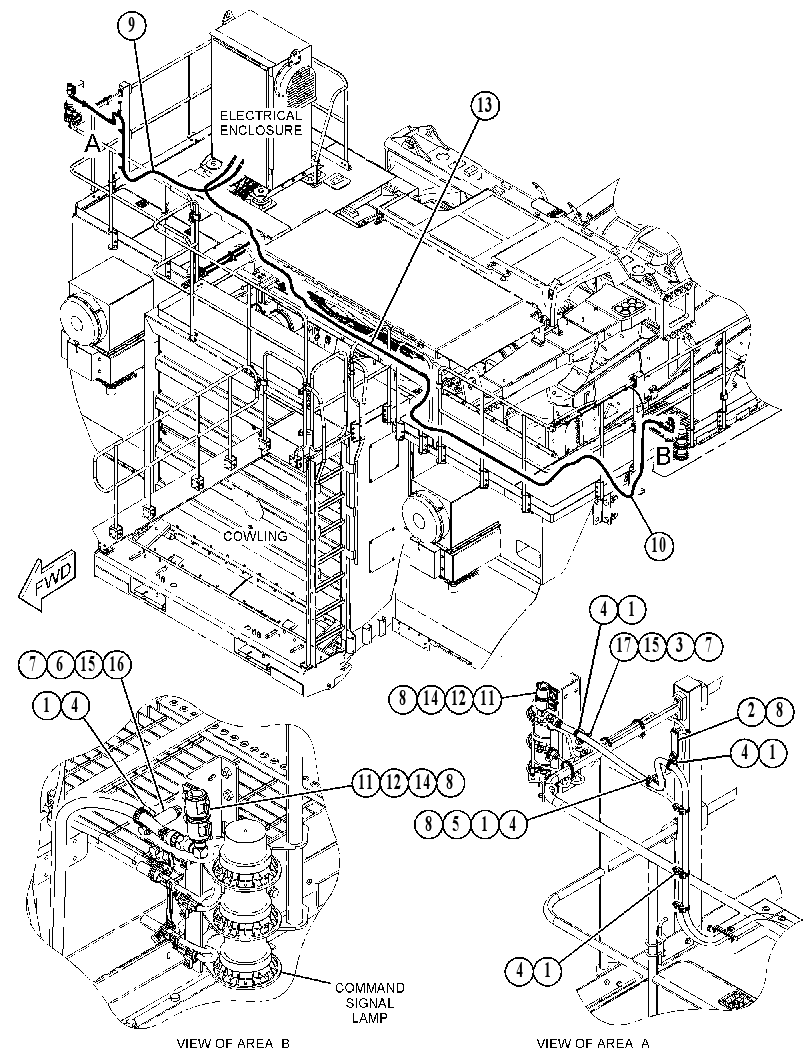 Проводка связи 6022519 CAT