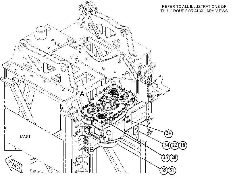GEARBOX GP 5591003 CAT