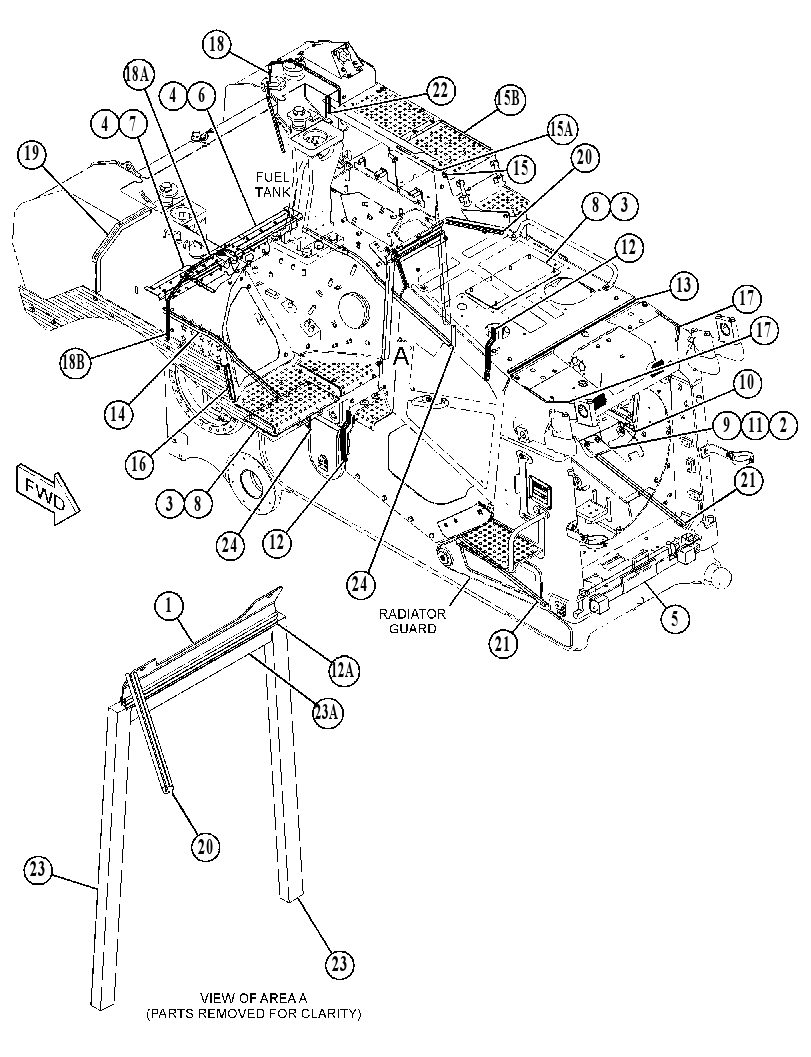 SEAL GP-ENCLOSURE 5430558 CAT