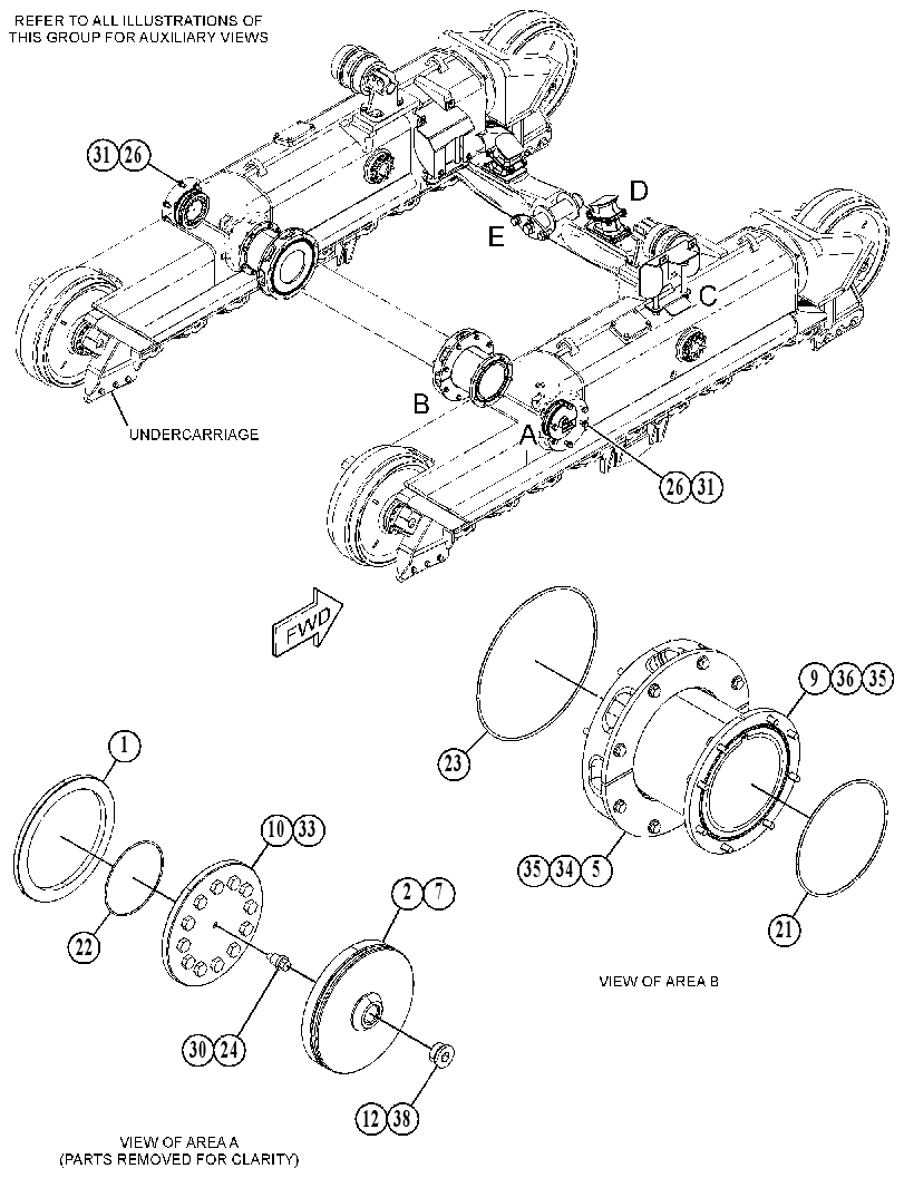 MOUNTING GP-ROLLER FRAME 5435294 CAT