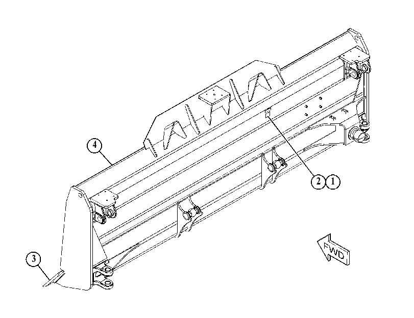 BLADE & EDGE GP-STRAIGHT 5399051 CAT