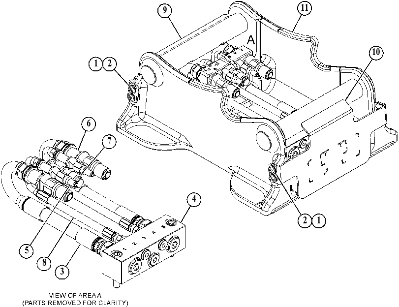 MOUNTING GP-WORK TOOL 5852908 CAT