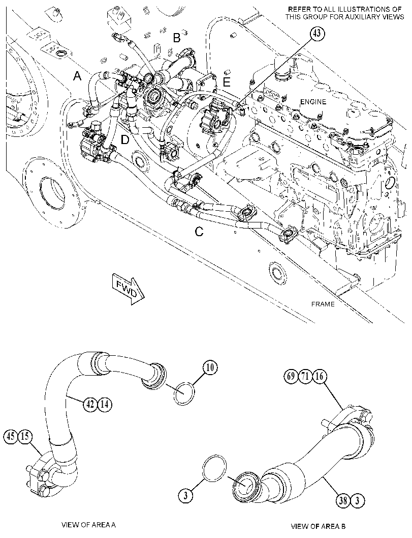 LINES GP-TORQUE CONVERTER 5085726 CAT