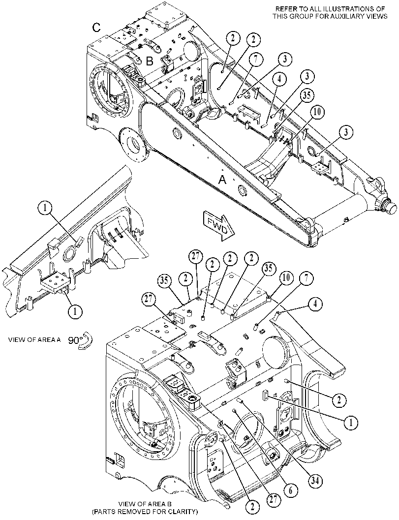 CASE & FRAME AS 5252401 CAT