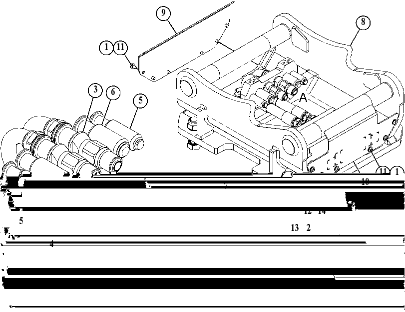 MOUNTING GP-WORK TOOL 5852922 CAT