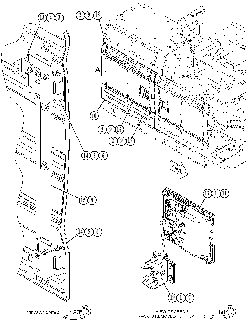 DOOR GP-RADIATOR 5640961 CAT