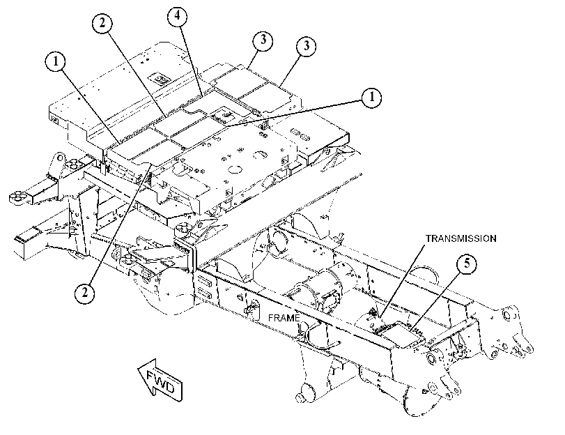 TREAD GP-NON-SKID 6008711 CAT