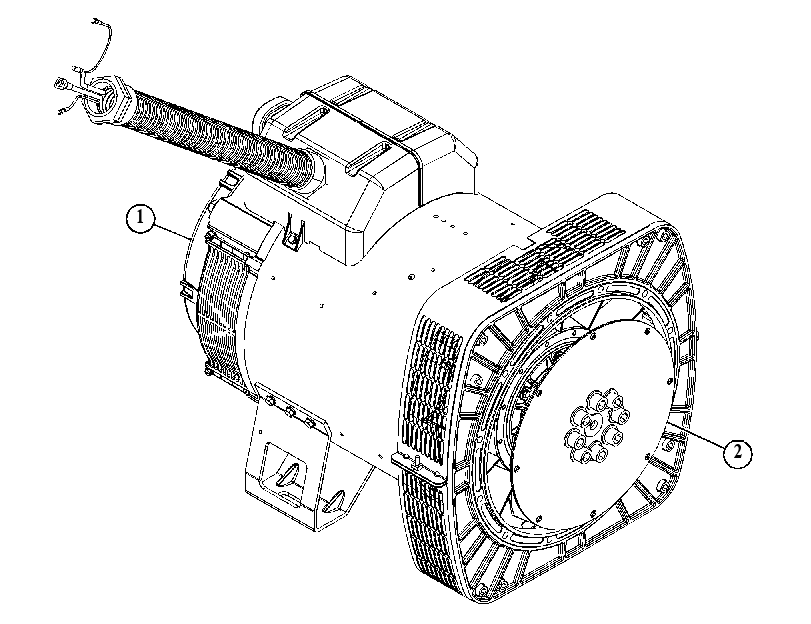 Генератор 5913941 CAT