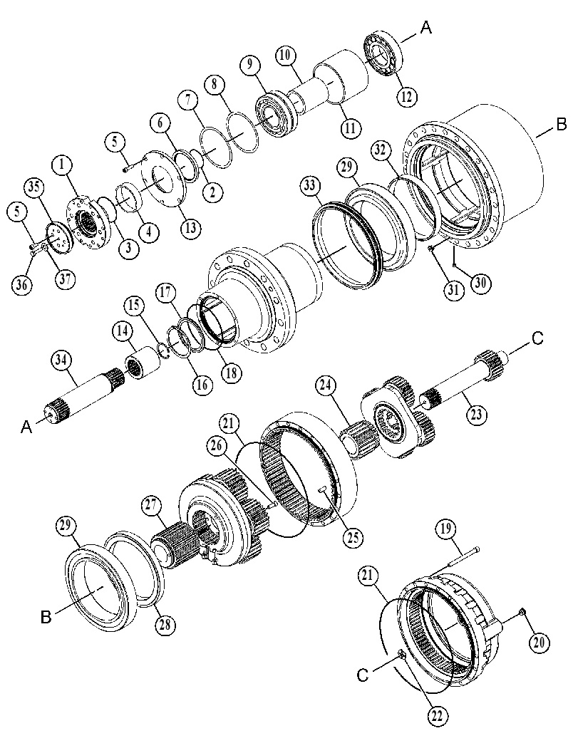 DRIVE GP-ROTOR 5773875 CAT