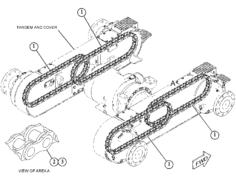 CHAIN GP-DRIVE 5441299 CAT