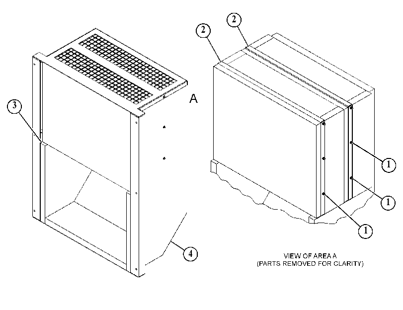 DUCT GP-ENCLOSURE 5946659 CAT