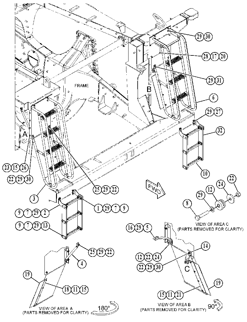 Лестница 5714846 CAT