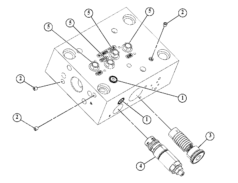 VALVE GP-MANIFOLD & RELIEF 4869933 CAT
