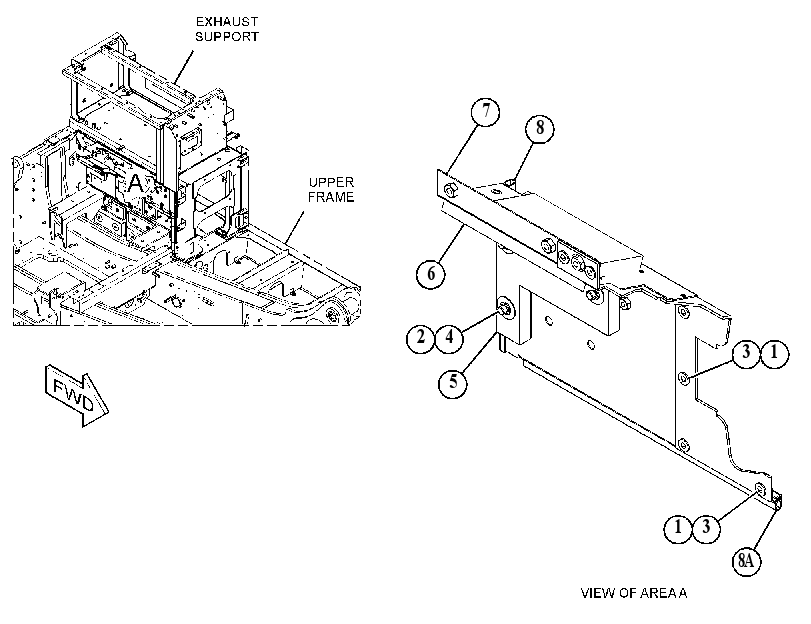 PLATE AS 5499765 CAT