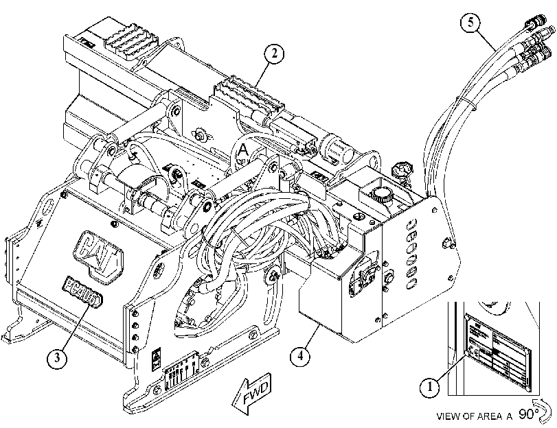 COLD PLANER AR 5295801 CAT
