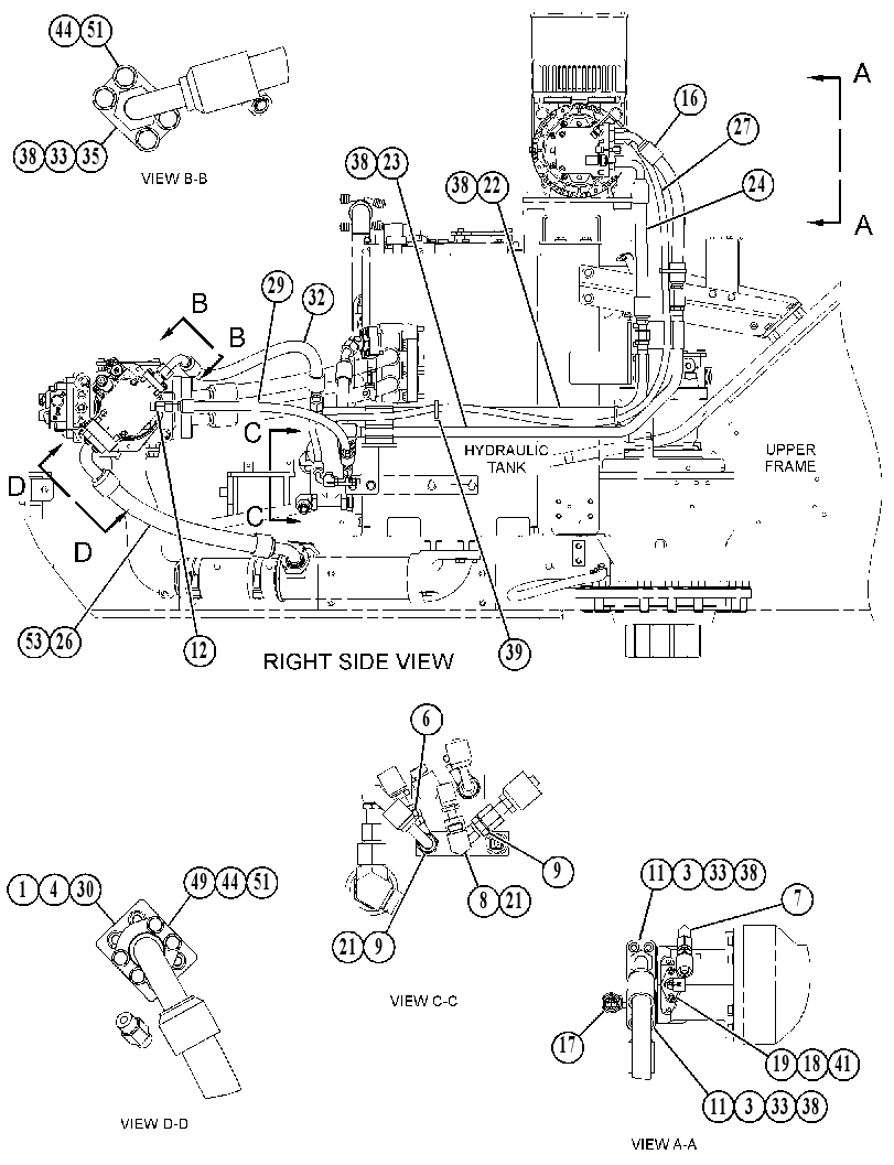 LINES GP-HYDRAULIC GENERATOR 5926659 CAT