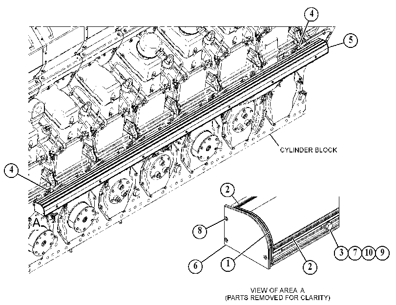 TRAY GP-CABLE 5416411 CAT