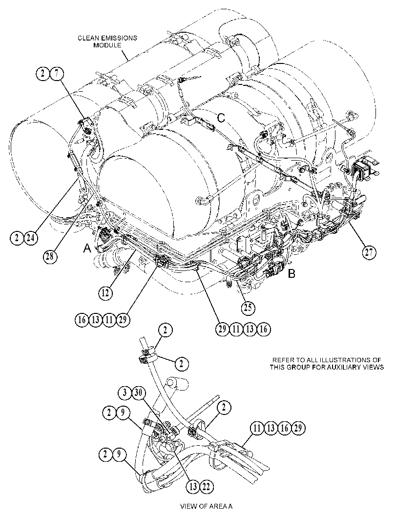 Проводка CEM 5907400 CAT