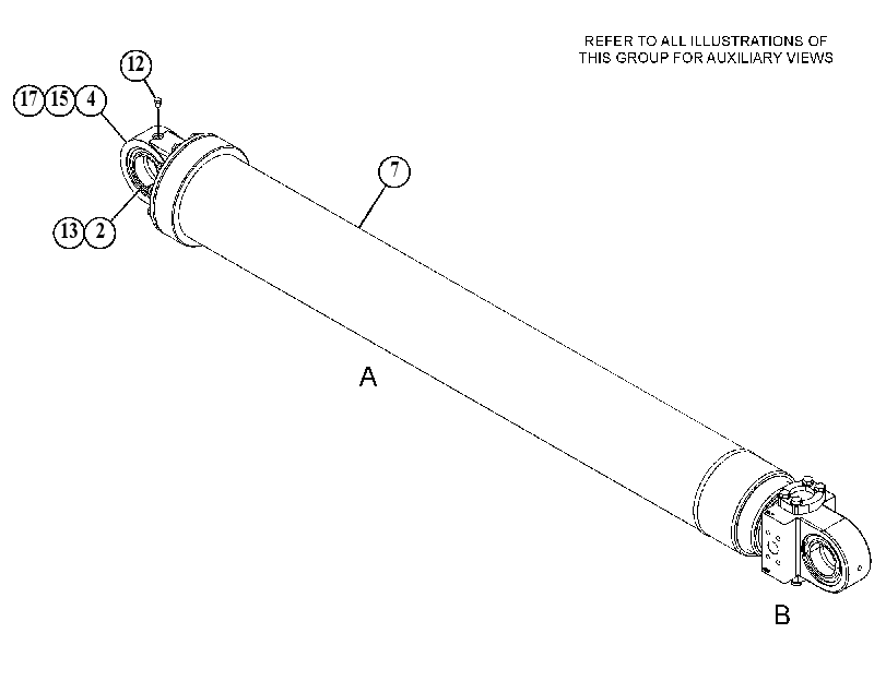 CYLINDER GP-EJECTOR 5301756 CAT