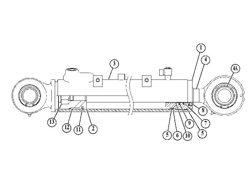 CYLINDER GP-ANGLING 4185367 CAT