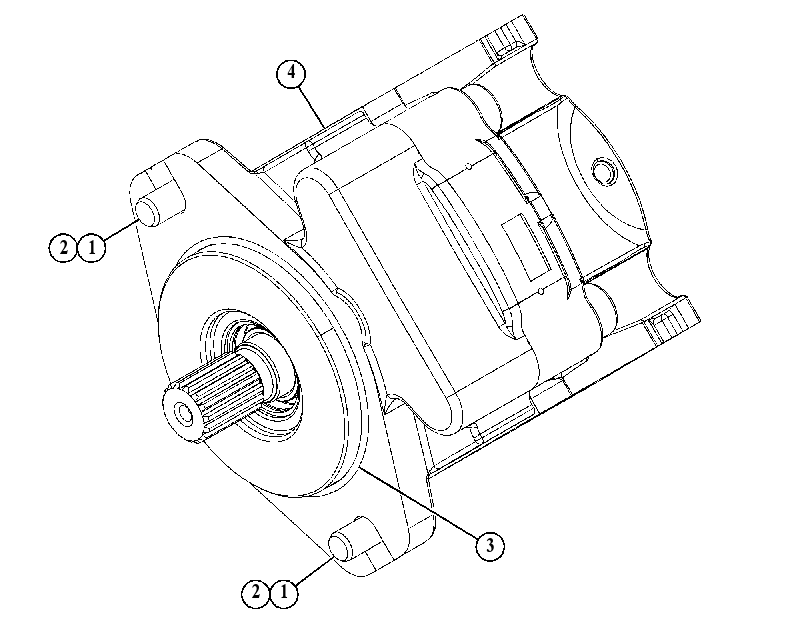 PUMP & MTG GP-GEAR 5998268 CAT