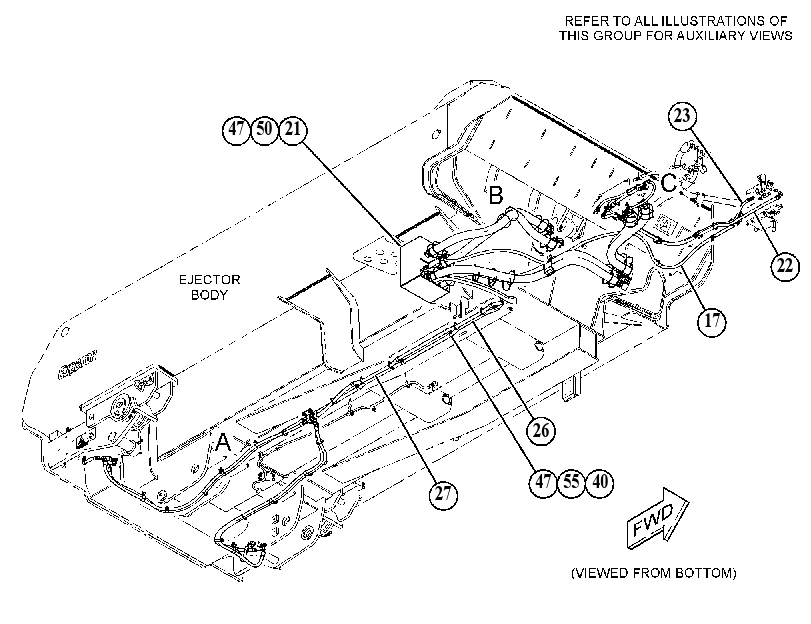 LINES GP-EJECTOR 5485446 CAT
