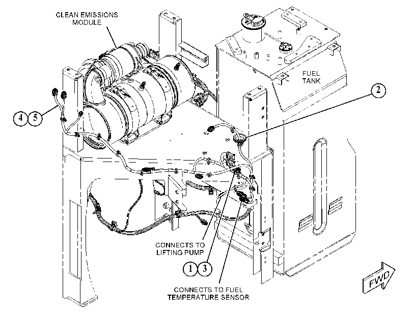 Проводка CEM 5905230 CAT