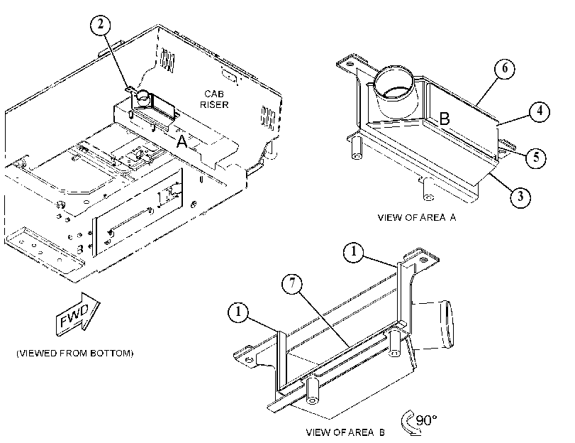 DUCT & INSULATION GP-A/C 5992984 CAT
