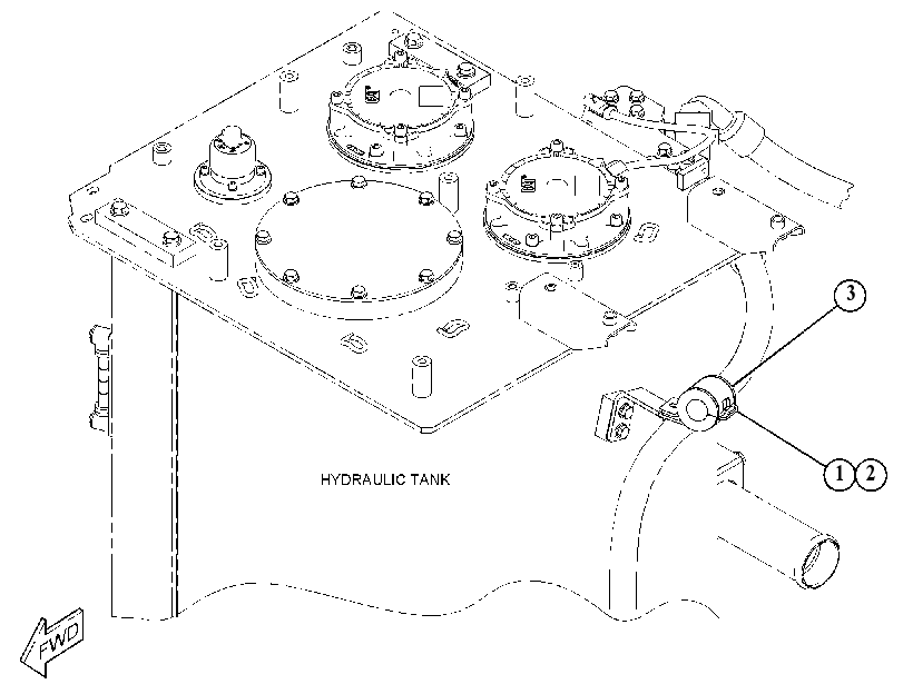 CLAMP GP-HYDRAULIC LINES 6023617 CAT