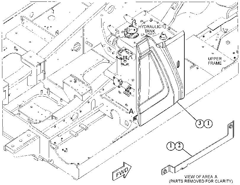 COVER GP-HYDRAULIC TANK 5858505 CAT