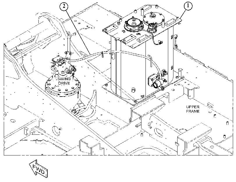 TANK & LINES GP-HYDRAULIC 5878535 CAT