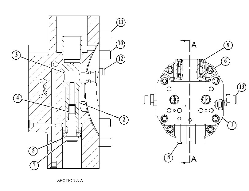 HEAD GP-MOTOR 6012522 CAT