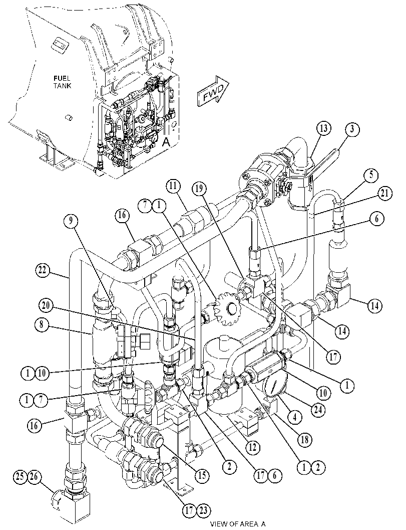 VALVE GP-FUEL 5359640 CAT