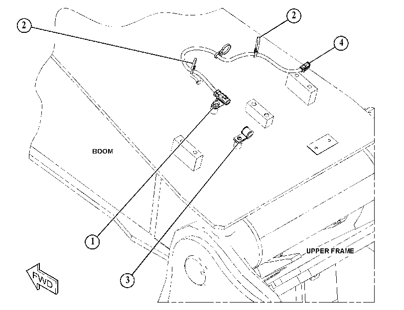 WIRING GP-BOOM 5864688 CAT