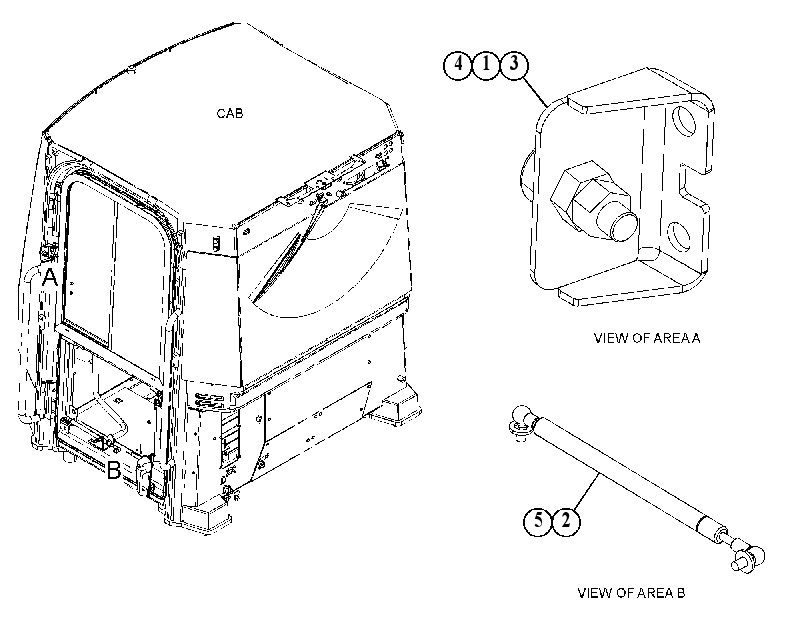 BUMPER GP 5835512 CAT