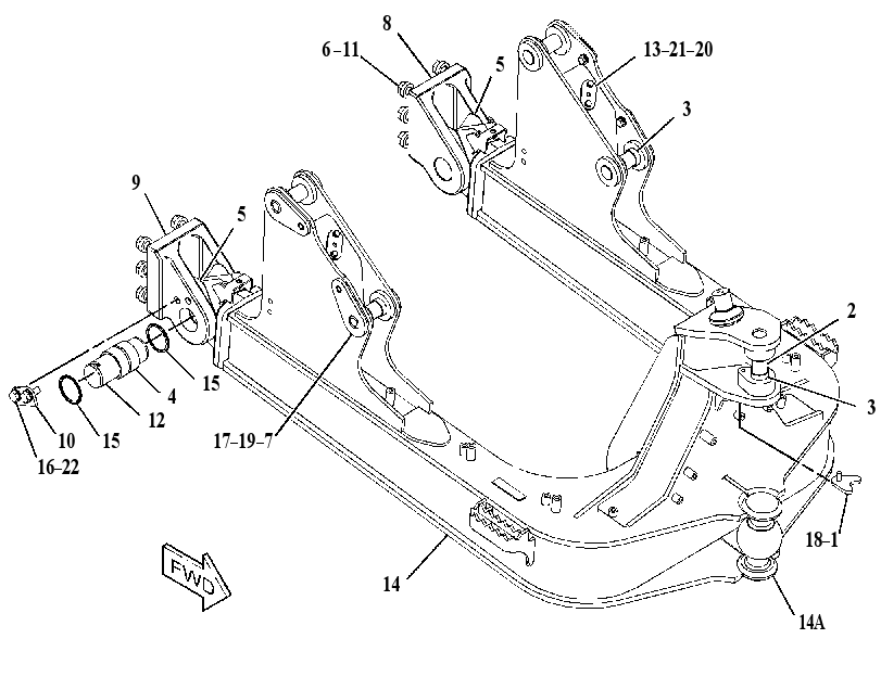 C-FRAME GP-POWER ANGLING 3472576 CAT