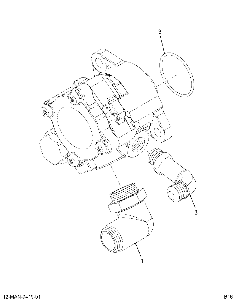 PUMP AS-PS FTG (PUMP POWER STRG W/FTGS) 3762846 CAT