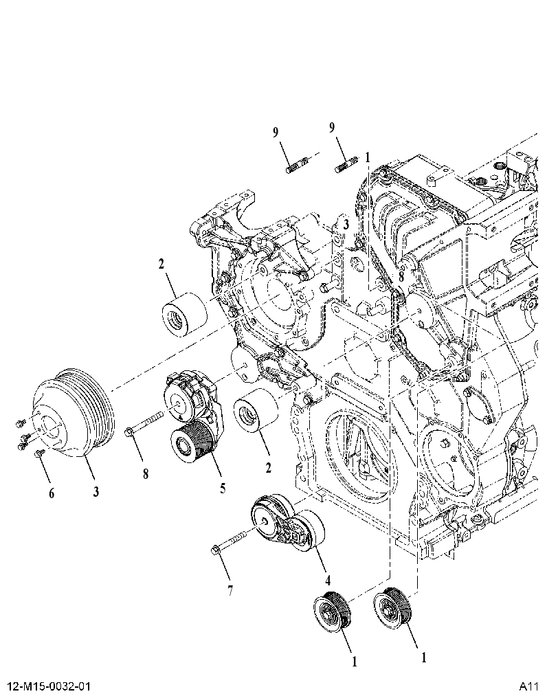 FAN DRIVE 615005L001 CAT