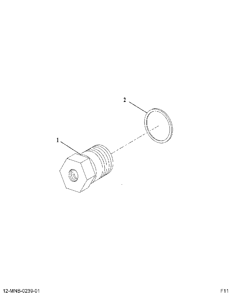 ADAPTER AS-ENG (ADAPTER ASSY, ENGINE OIL TEMP) 4177705 CAT