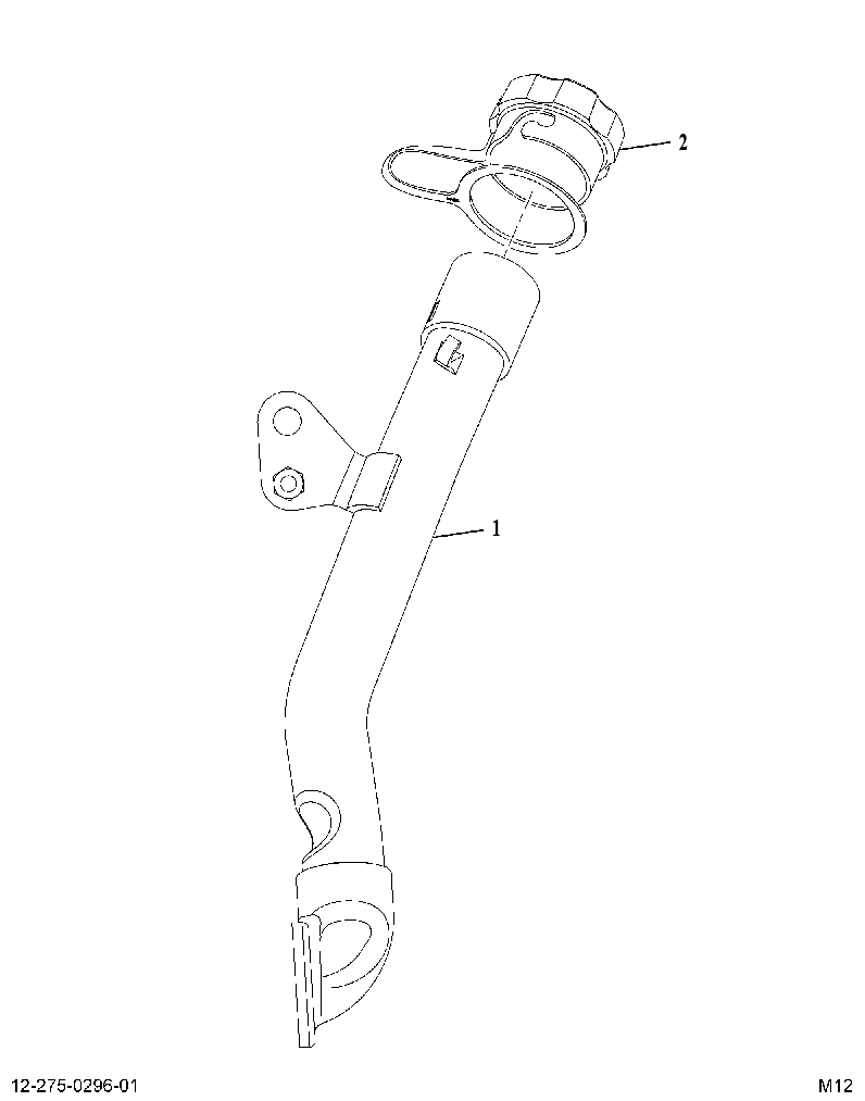 PIPE AS-OIL TUBE (PIPE,OIL FILL) 3651985 CAT