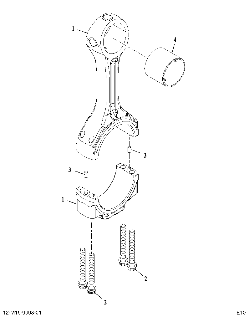 ROD AS-CONN (ROD ASM CONNECTING) 3939794 CAT