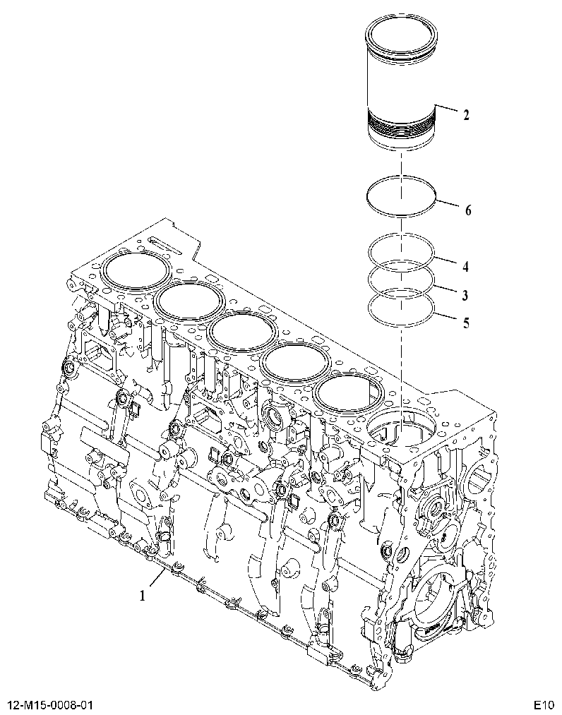 CRANKCASE AS (CRANKCASE ASM YELLOW) 3987817 CAT