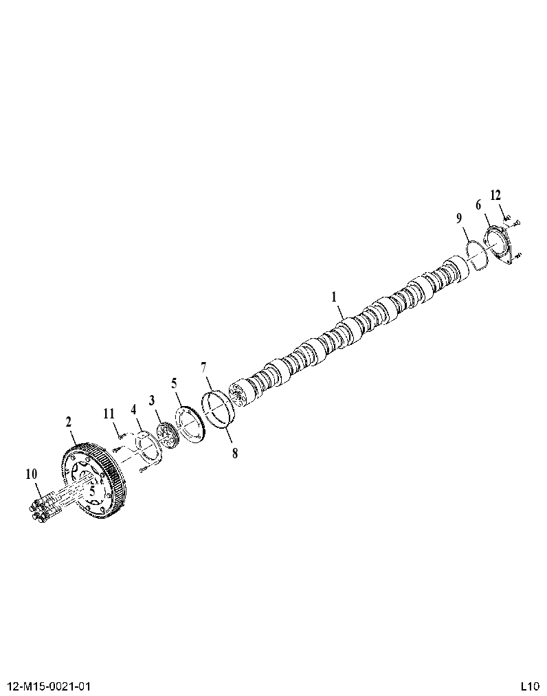 CAMSHAFT 615003A001 CAT