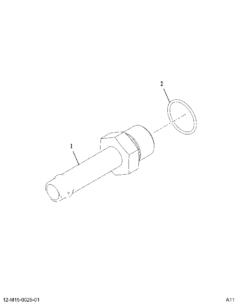 FITTING AS-HOSE (FITTING ASM HOSE) 3939986 CAT