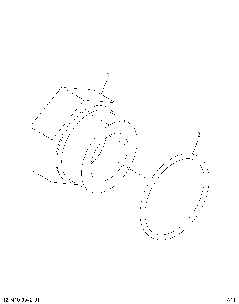 PLUG AS-O RING (PLUG ASM O-RING BOSS) 3940011 CAT