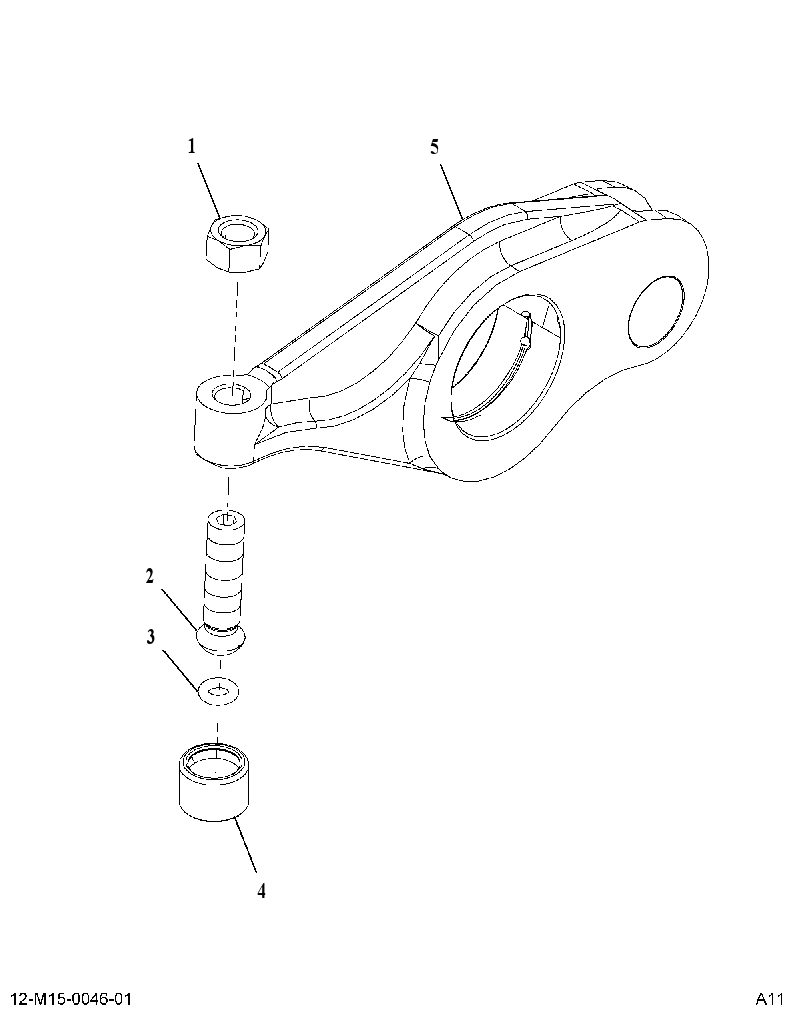 ARM AS-VALVE RKR (ARM ASM VALVE ROCKER) 3990493 CAT